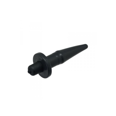Korek Analny z Wibracją ON/OFF Toyz4Lovers – Wąski 12,4 cm, Czarny - 1 2