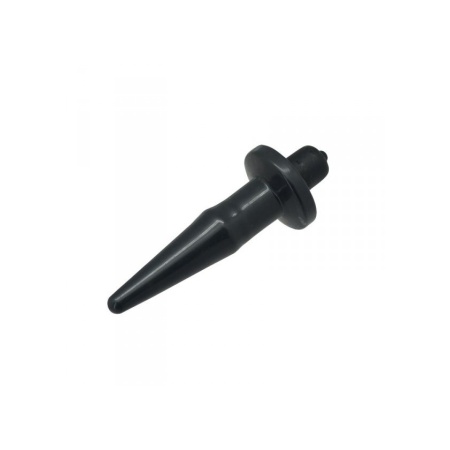 Korek Analny z Wibracją ON/OFF Toyz4Lovers – Wąski 12,4 cm, Czarny - 3