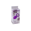 Mały Fioletowy Korek Analny z Pięknym Diamentem Rhinestone - 3