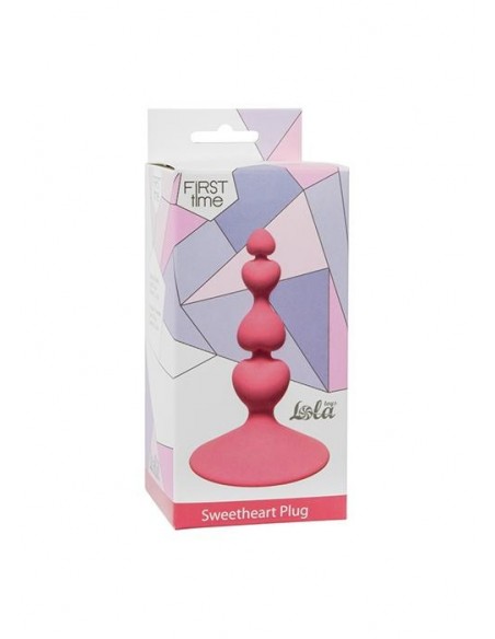 Korek analny Sweetheart Plug Pink - Kulki analne, koraliki analne - 2