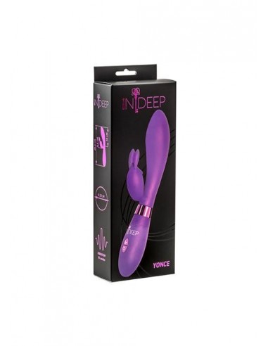 Ekskluzywny Wibrator Indeep Yonce Purple - Wibratory Króliczki - 2