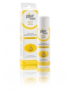 Lubrykant silikonowy Pjur Med Soft Glide 100 ml - Lubrykanty na bazie silikonu - 1