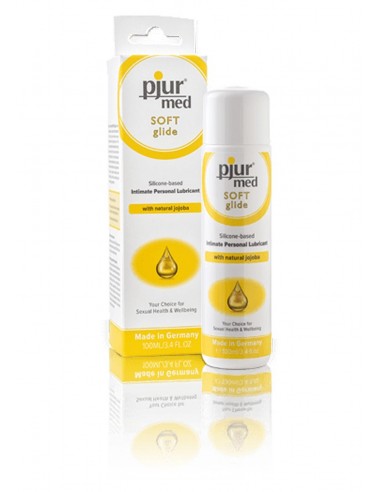 Lubrykant silikonowy Pjur Med Soft Glide 100 ml - Lubrykanty na bazie silikonu - 1