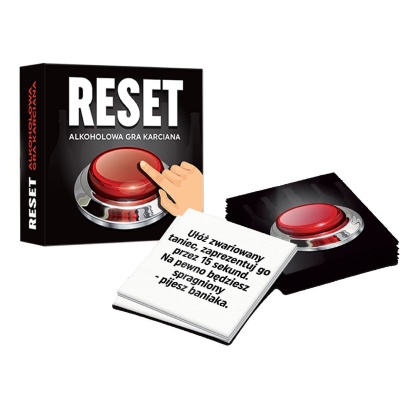 Alkoholowa gra karciana RESET na wieczór panieński - 1 2