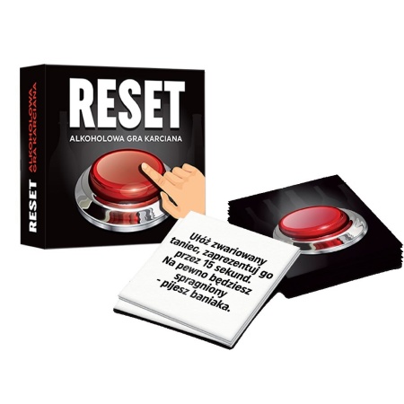 Alkoholowa gra karciana RESET na wieczór panieński - 2