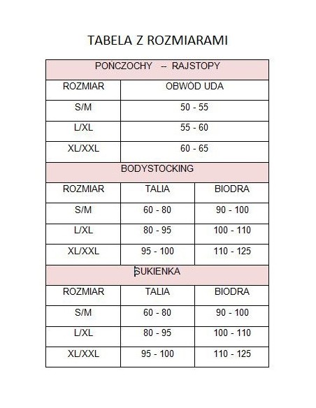 Pończochy Czerwone S/M ""Kiss Me"" - Pończochy - 2