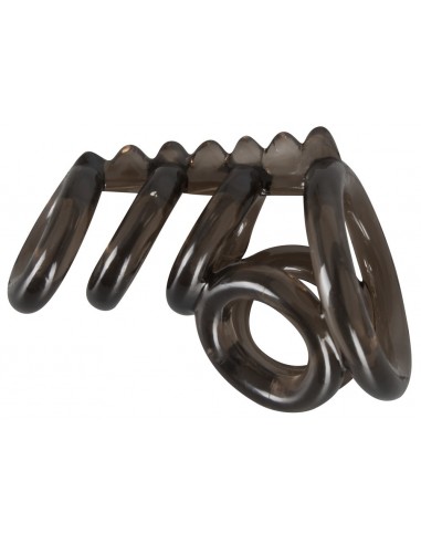 Pierścień erekcyjny Bk Cock Ring 3 - Pierścienie erekcyjne niewibrujące - 2