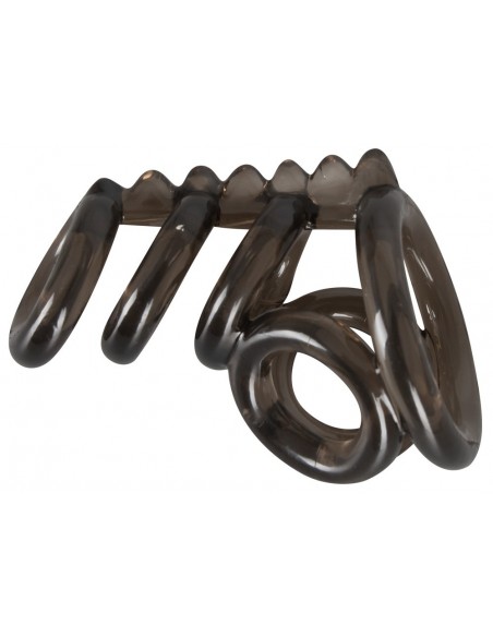 Pierścień erekcyjny Bk Cock Ring 3 - Pierścienie erekcyjne niewibrujące - 2