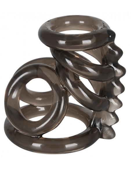 Pierścień erekcyjny Bk Cock Ring 3 - Pierścienie erekcyjne niewibrujące - 4