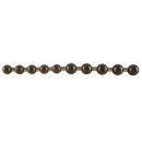Kulki analne Anal Pearls Black – 10 stopniowanych kulek 2–2,5 cm, elastyczne PVC, długość 27,5 cm - 3