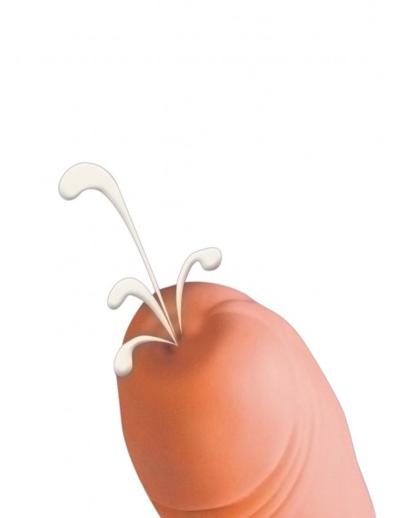 Dildo Cumshot z opcją wytrysku 21 cm - Dilda realistyczne - 3