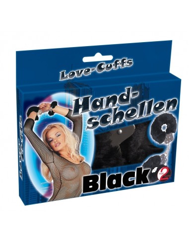 Kajdanki erotyczne Love Cuffs Black - Kajdanki erotyczne - 2
