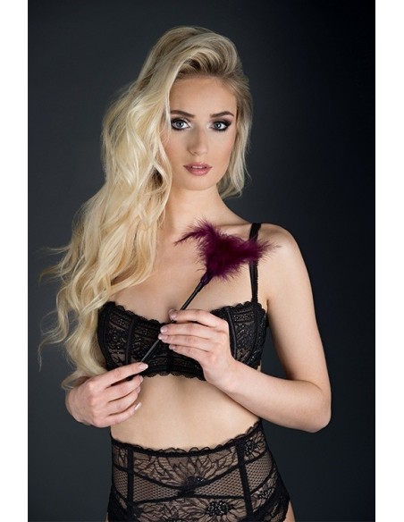 Piórko Do Łaskotania Gp Small Feather Tickler Purple - Piórka do łaskotania - 2