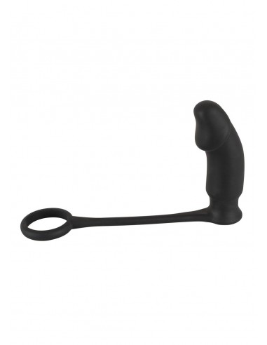 Korek analny wibrujący + pierścien na penisa Bv Ring + Plug - Pierścienie erekcyjne wibrujące - 4