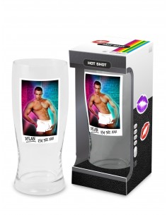 HOT SHOT - Szklanka do piwa 500 ml Mężczyźni - Wieczór panieński - 1