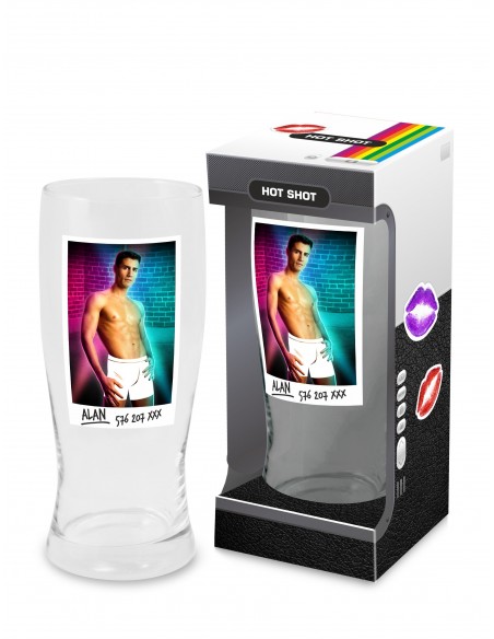 HOT SHOT - Szklanka do piwa 500 ml Mężczyźni - Wieczór panieński - 3