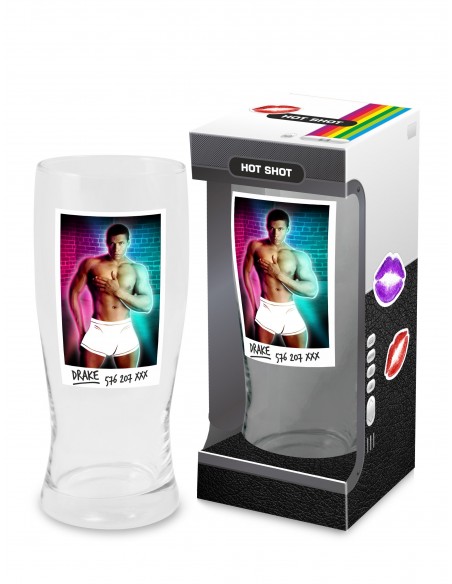 HOT SHOT - Szklanka do piwa 500 ml Mężczyźni - Wieczór panieński - 4