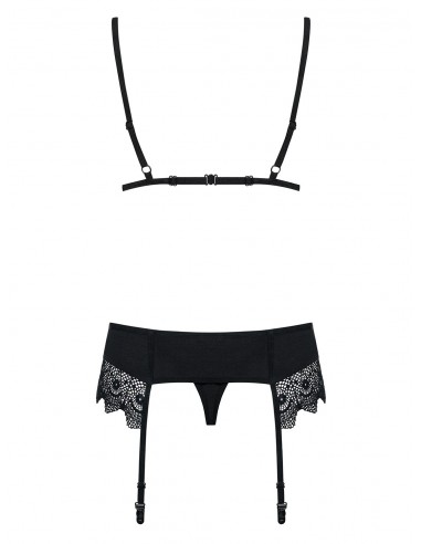 Komplet Bielizny Moketta 3-Częściowy L/Xl - Komplety bielizny erotycznej - 6