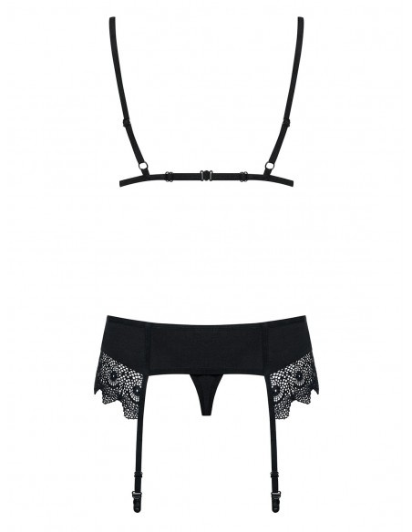Komplet Bielizny Moketta 3-Częściowy L/Xl - Komplety bielizny erotycznej - 6