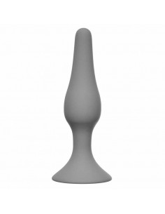 Korek analny Slim Small Grey - Korki analne silikonowe - 1