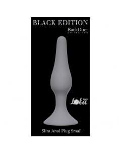 Korek analny Slim Small Grey - Korki analne silikonowe - 1 2