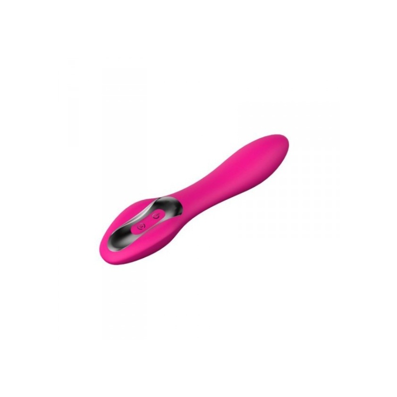 Wibrator Elys Concave 20 cm Różowy - 4