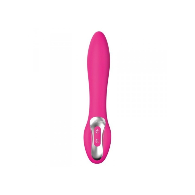 Wibrator Elys Concave 20 cm Różowy - 5