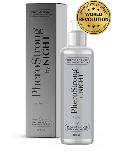 Olejek Do Masażu Pherostrong By Night Dla Mężczyzn 100 ml - Olejki i żele do masażu - 1
