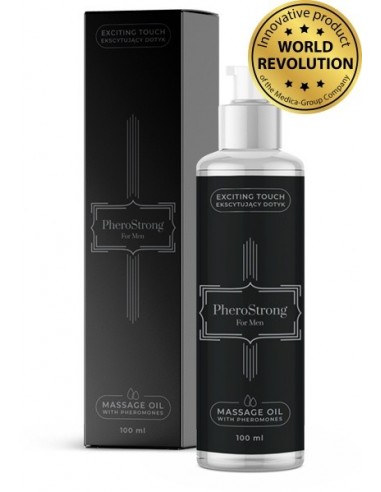 Olejek Do Masażu Pherostrong Strong Dla Mężczyzn 100 ml - Olejki i żele do masażu - 1