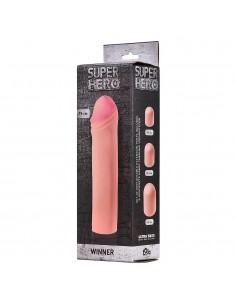 Nakładka Na Penisa Penis Sleeve Super Hero Winner - Przedłużki i nakładki na penisa - 1