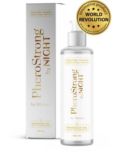 Olejek Do Masażu Pherostrong By Night Dla Kobiet 100 ml - Olejki i żele do masażu - 1