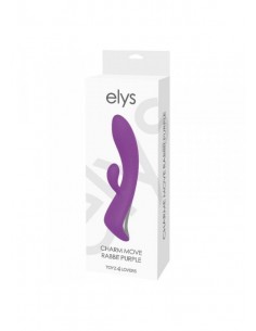 Ekskluzywny Wibrator Rabbit Elys - Charm Move Rabbit Purple - Wibratory Króliczki - 1 2