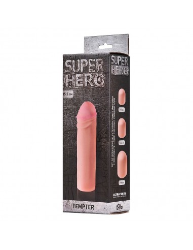 Nakładka Na Penisa Penis Sleeve Super Hero Tempter - Przedłużki i nakładki na penisa - 1