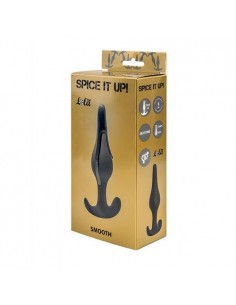 Korek analny Plug Spice It Up Smooth Dark Grey - Korki analne silikonowe - 1 2