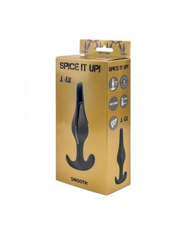 Korek analny Plug Spice It Up Smooth Dark Grey - Korki analne silikonowe - 2