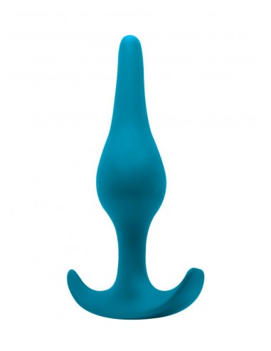 Korek analny Spice It Up Smooth Aquamarine - Korki analne silikonowe - 3