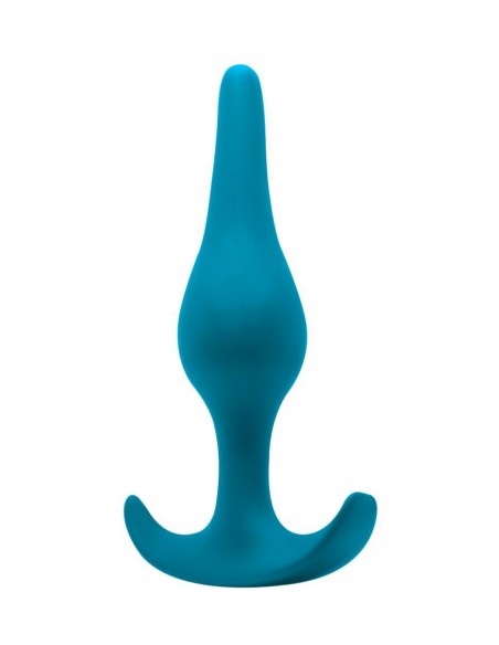 Korek analny Spice It Up Smooth Aquamarine - Korki analne silikonowe - 3