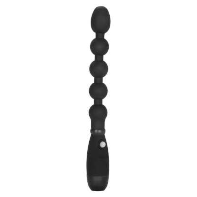 Wibrujące koraliki analne Booty Bender – elastyczny trzon, 5 segmentów, 22 cm - 1