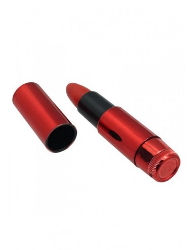 Mini wibrator szminka EXQUISITE Shine Red - Wibratory Mini - 3