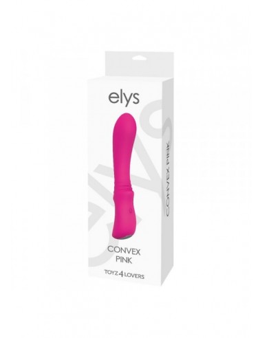 Ekskluzywny wibrator Classico Elys - Convex Pink - WIBRATORY EKSKLUZYWNE - 2