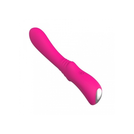 Wibrator Elys Convex – 18,3 cm, silikon medyczny, różowy - 3
