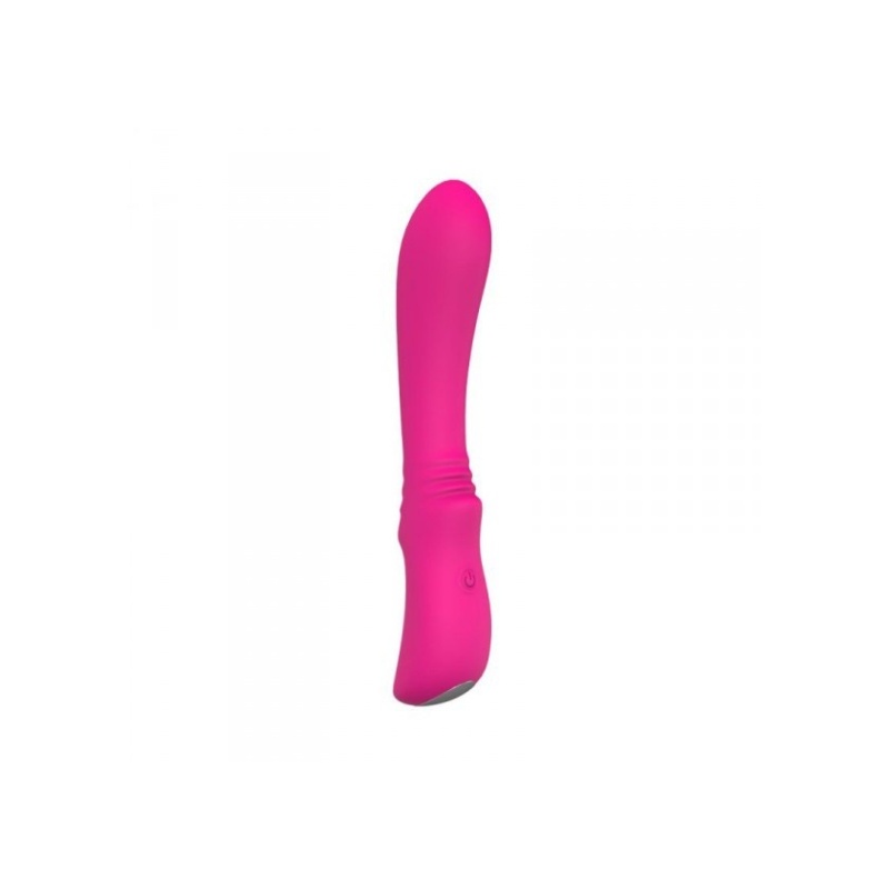 Wibrator Elys Convex – 18,3 cm, silikon medyczny, różowy - 5
