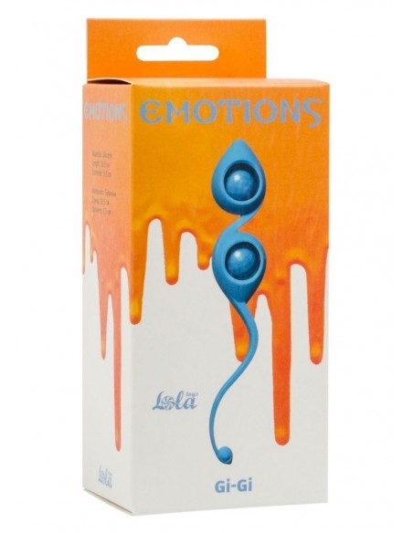 Kulki Gejszy Vaginal Balls Emotions Gi-Gi Turquoise - Kulki Gejszy Podwójne i Pojedyncze - 2