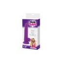 Silikonowe Dildo Real Safe Rod Slim 19 cm Fioletowy - 2