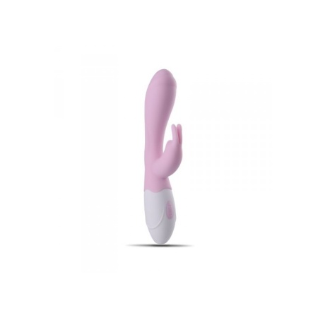Wibrator Króliczek Easy Rabbit G-Spot 20 cm Silikon Różowy - 2