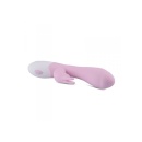 Wibrator Króliczek Easy Rabbit G-Spot 20 cm Silikon Różowy - 3
