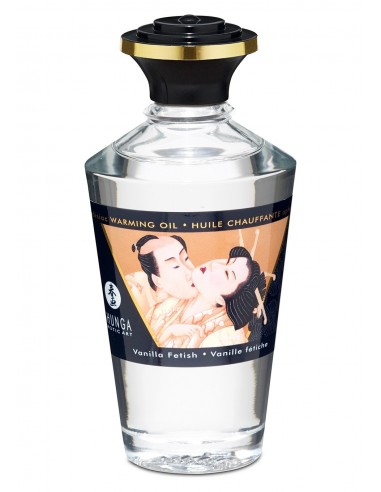 Olejek Do Masażu Rozgrzewający Vanilla Fetish 100 ml - Olejki i żele do masażu - 3