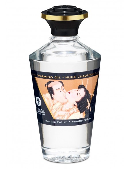 Olejek Do Masażu Rozgrzewający Vanilla Fetish 100 ml - Olejki i żele do masażu - 3