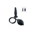 Pompowany Plug Analny Inflatable Butt 12,7 cm x 3,6 cm Czarny - 2