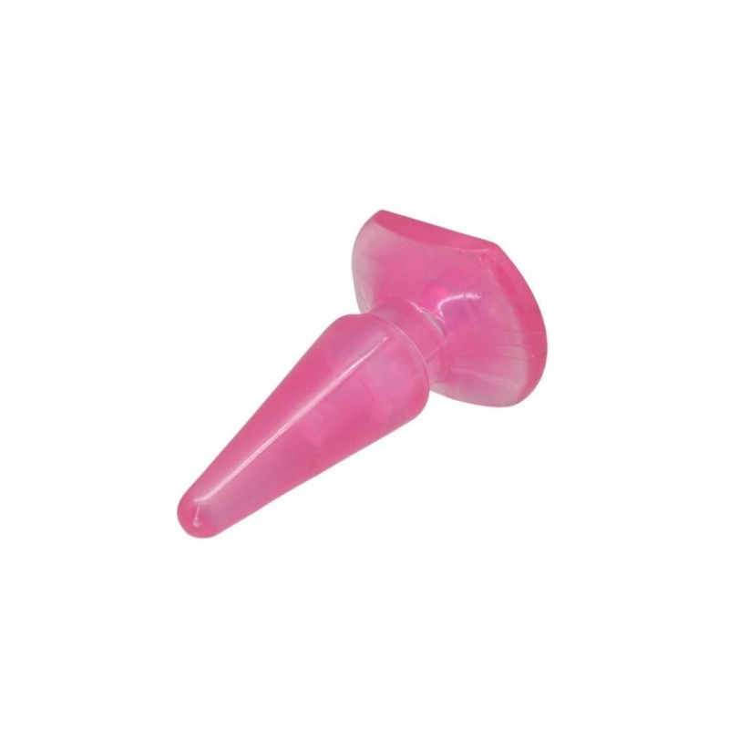 Korek analny Jelly Probe Plug 10,2 cm (4 cale) różowy - 4